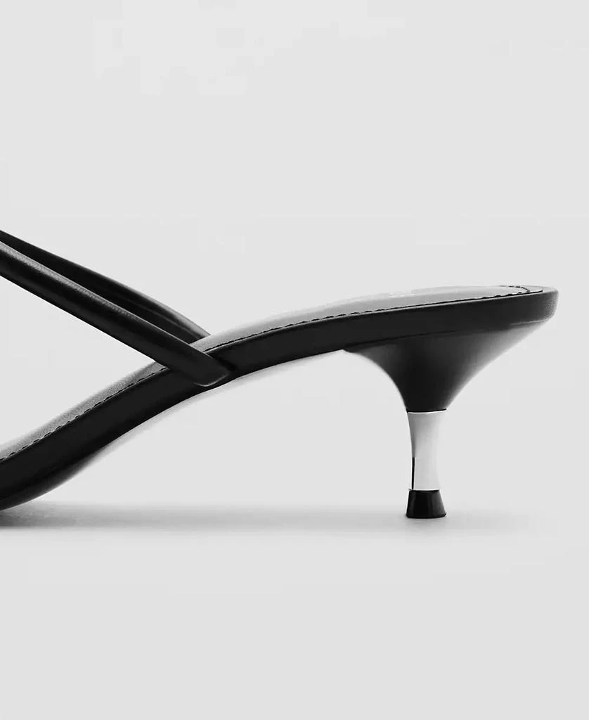 Mango Women's Strappy Heeled Sandals 5