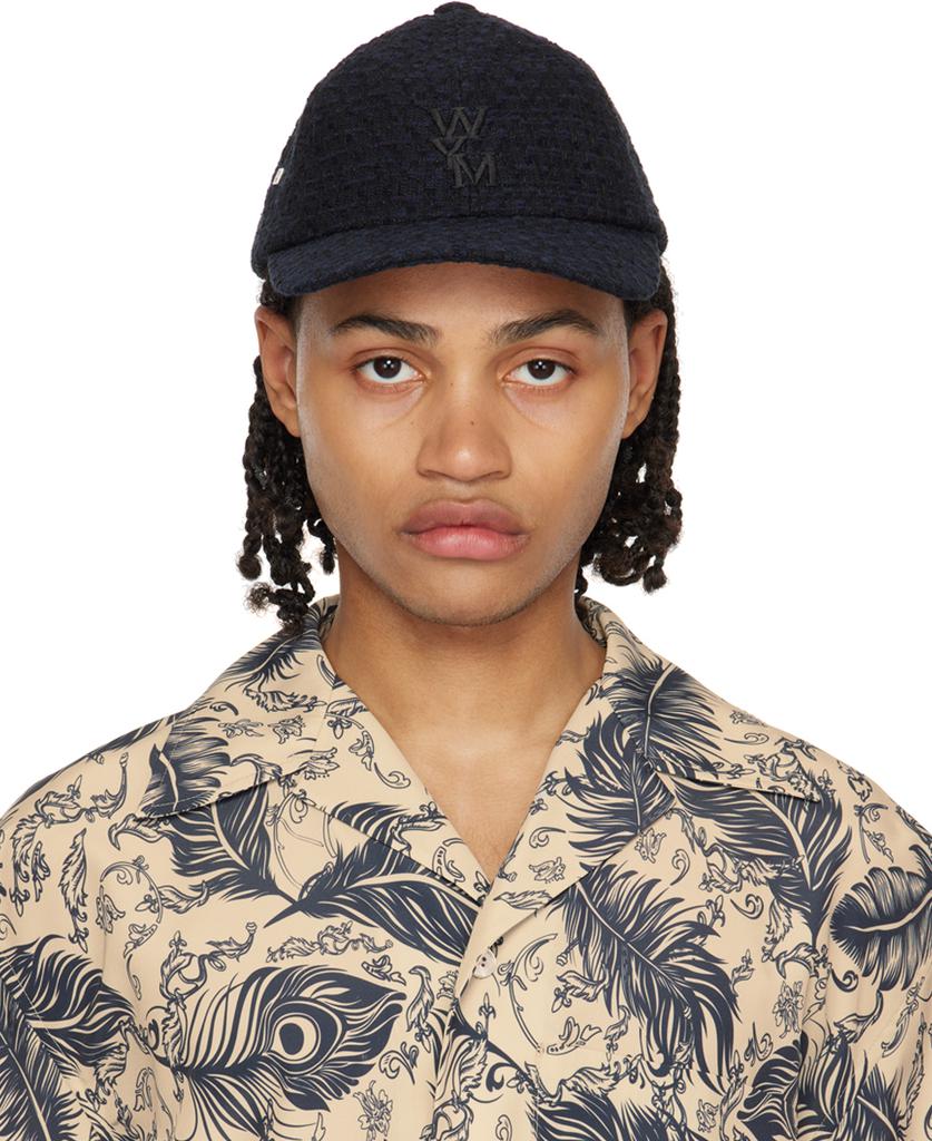 キャップ Wooyoungmi Embroidered Ball Cap Black Black Embroidered Ball Cap - WOOYOUNGMI