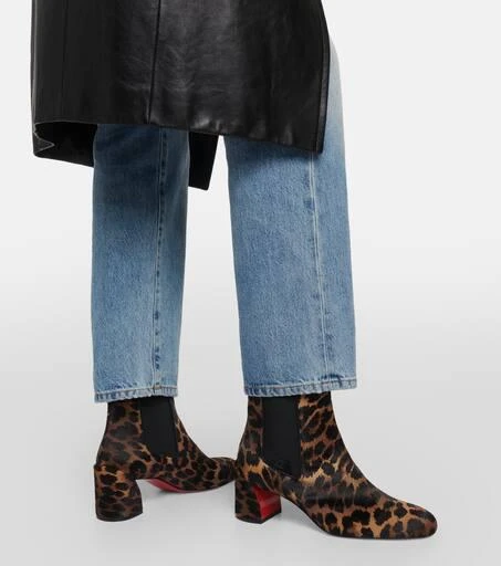 Christian Louboutin Turelastic leather ankle boots 3