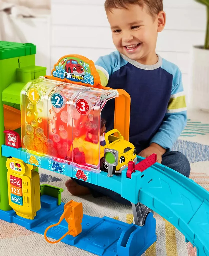 Fisher Price Little People Light-Up Learning Garage Toddler Playset 2