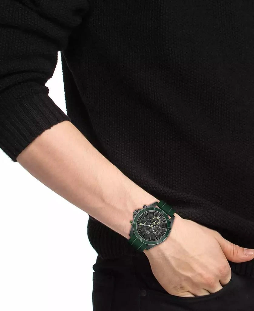 Lacoste Men's Mainsail Green Silicone Watch 43mm 4