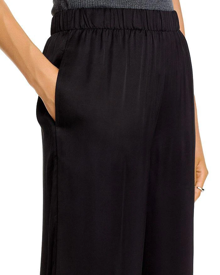 ATM Anthony Thomas Melillo Anthony Thomas Melillo Satin Wide Leg Pull On Pants 5