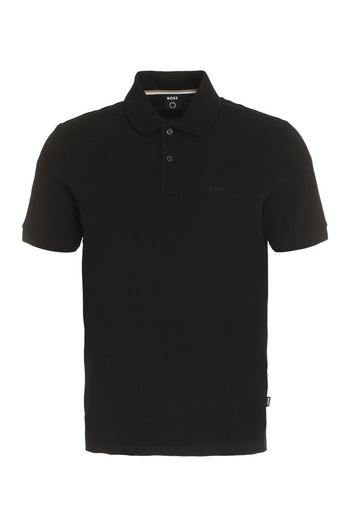 Hugo Boss Boss Hugo Boss Pallas Embroidered Straight Hem Polo Shirt