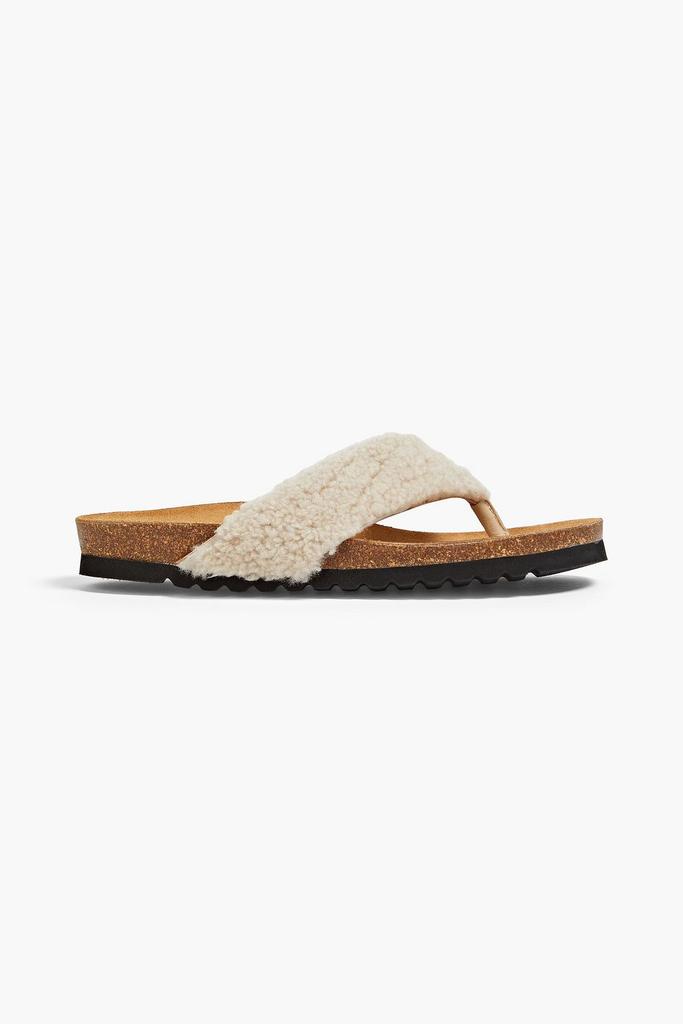 BY MALENE BIRGER Kiras shearling sandals