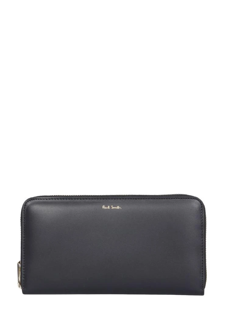 Paul Smith Paul Smith Logo Print Zip Around Wallet 1