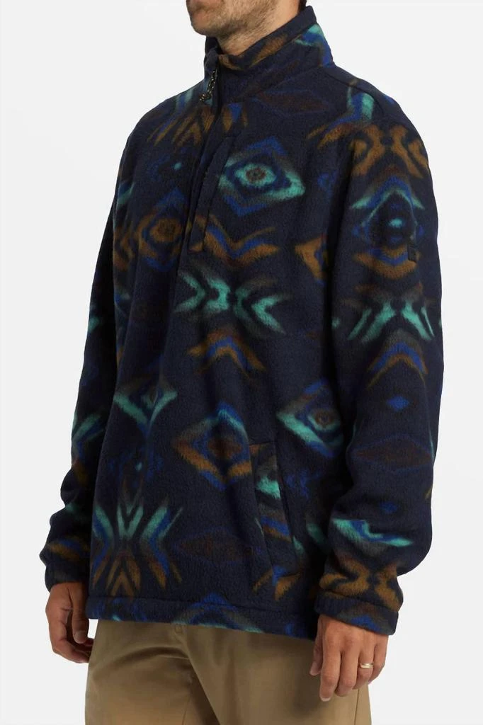 Billabong Billabong - Boundary Mock Neck Half Zip Fleece Sweatshirt 3