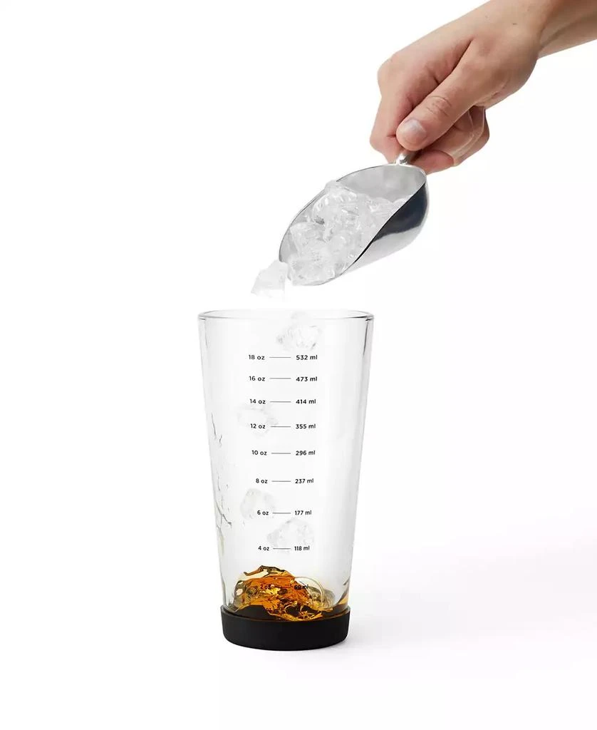 Rabbit 18 Oz Glass Cocktail Shaker 6