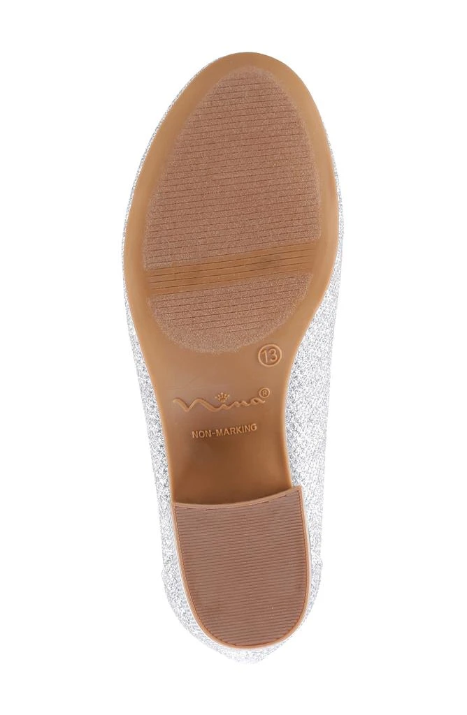 Nina Florious Metallic Flat 7