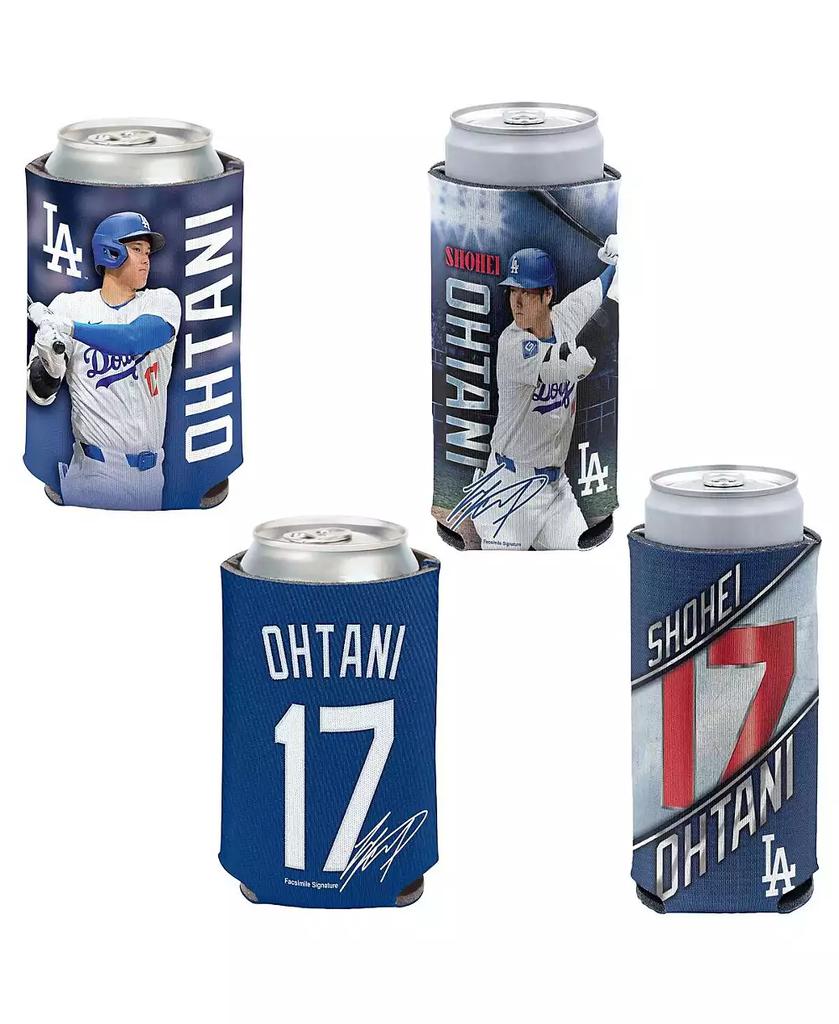Wincraft Shohei Ohtani Los Angeles Dodgers Slim 12 oz. Can Cooler Four Pack