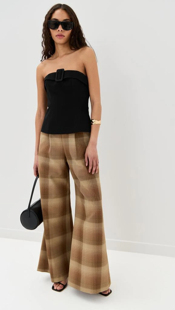 Rosie Assoulin Tie Palazzo Pants 1