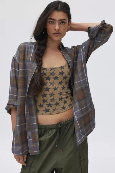 BDG BDG Rick Boyfriend Flannel Shirt