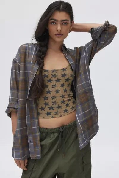 BDG BDG Rick Boyfriend Flannel Shirt 1