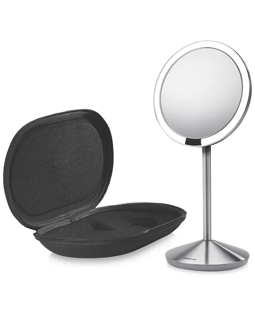 simplehuman Mini Lighted Sensor-Activated Magnifying Vanity Makeup Mirror