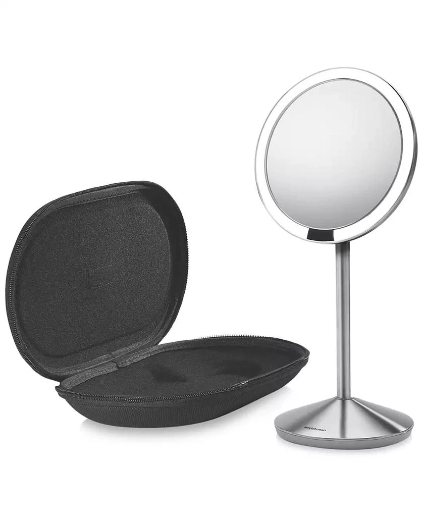 simplehuman Mini Lighted Sensor-Activated Magnifying Vanity Makeup Mirror 2