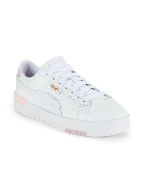 Puma Jada Leather Platform Sneakers