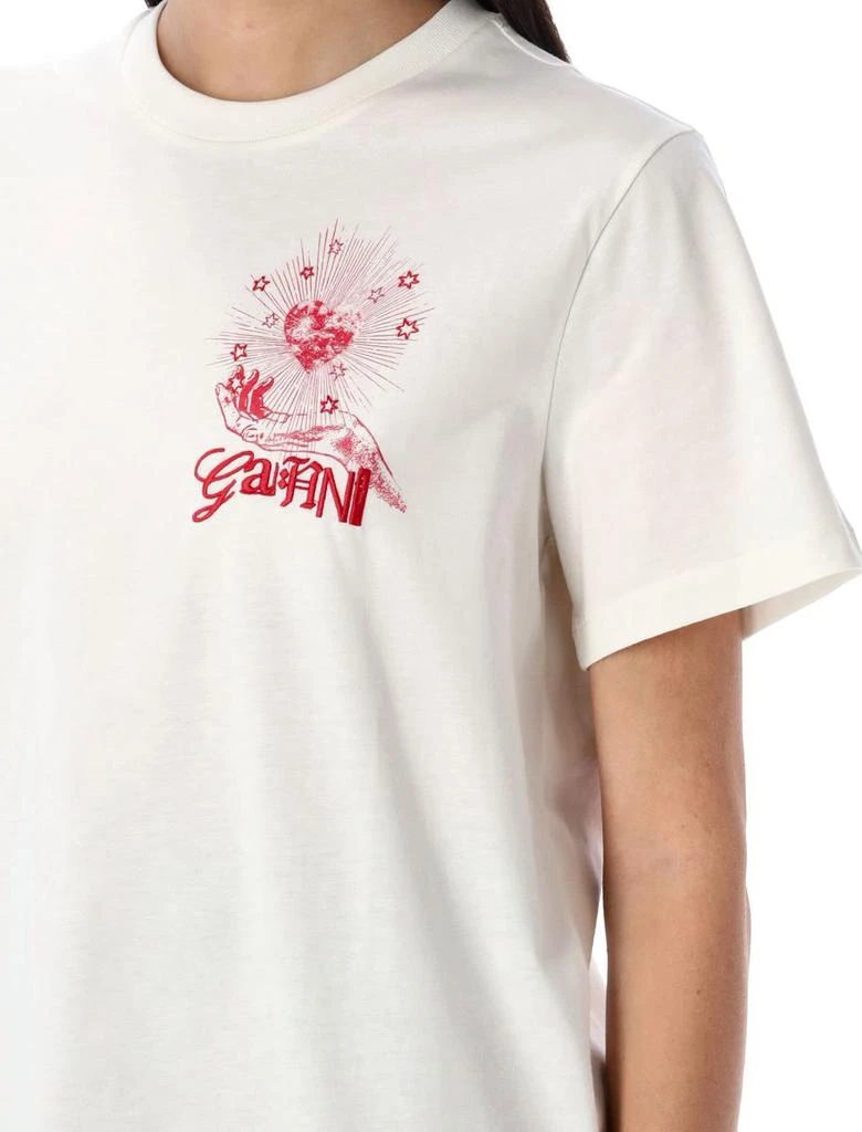 Ganni Ganni Celestial Poster T-Shirt 3