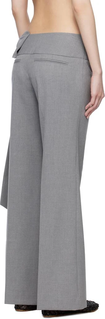 Sandy Liang Gray Suno Trousers 3
