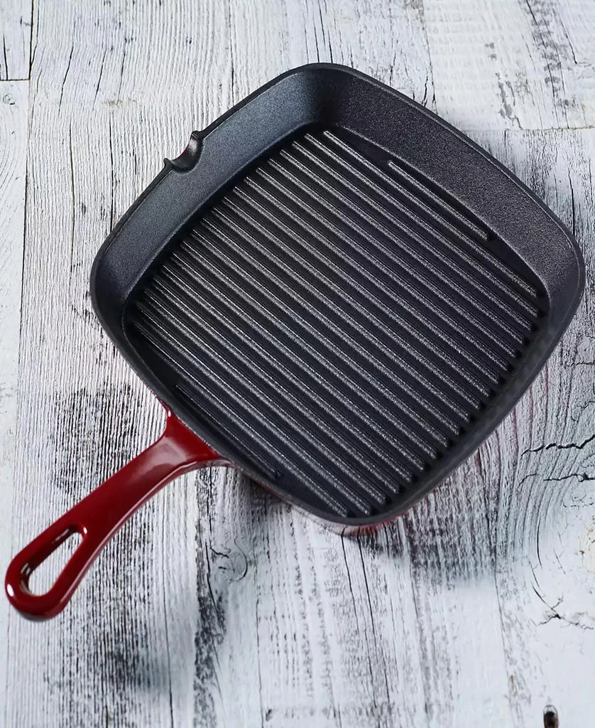 Cuisinart Chefs Classic Enameled Cast Iron 9.25" Square Grill Pan 1
