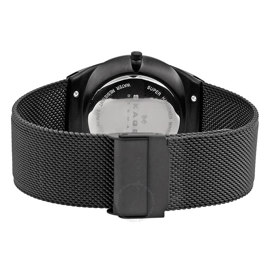 Skagen Aktiv Black Dial Black PVD Mesh Men's Watch SKW6006 3