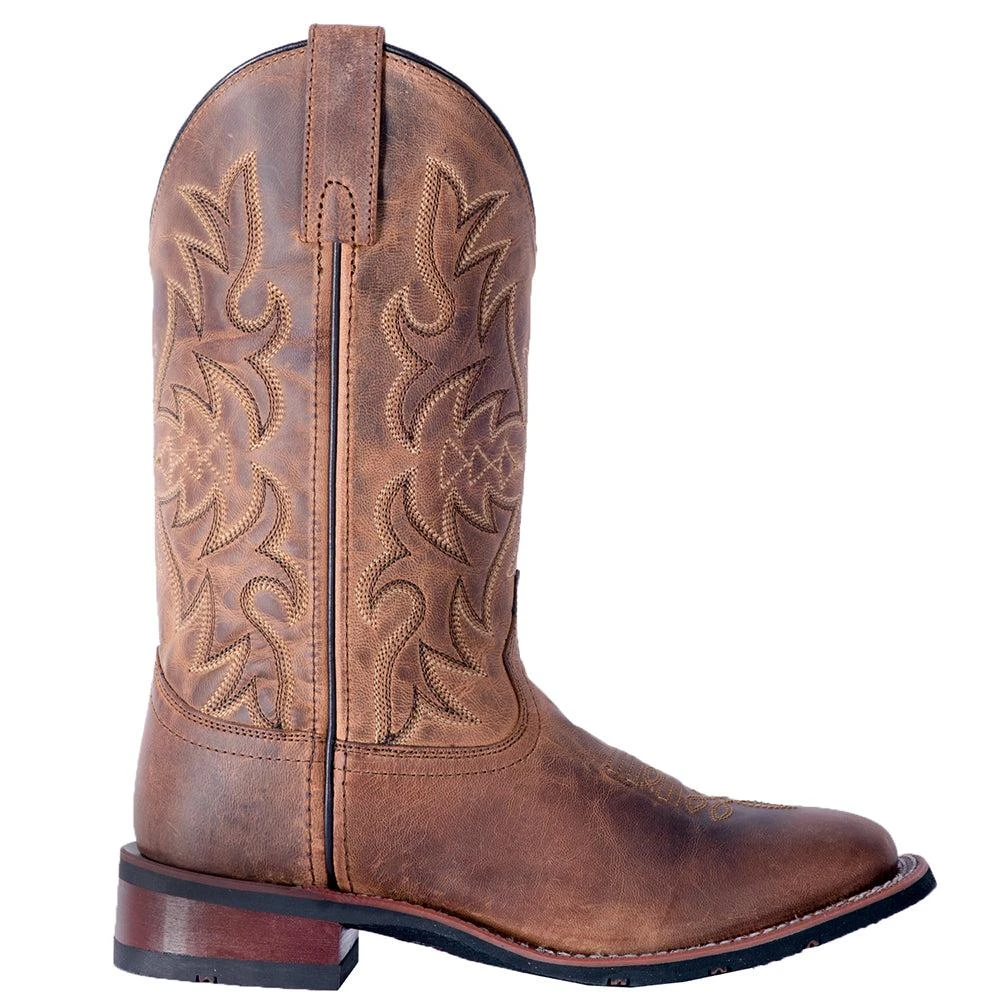 Laredo Anita Embroidered Square Toe Cowboy Boots 1