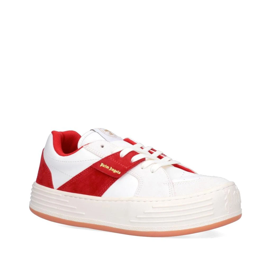 PALM ANGELS Palm Angels Leather Logo Sneakers 2