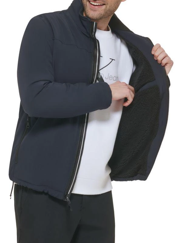 Calvin Klein ​Faux Fur-Lined Jacket 4