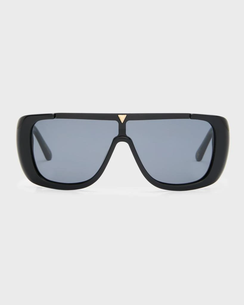 Karen Walker Logo Acetate Shield Sunglasses 3