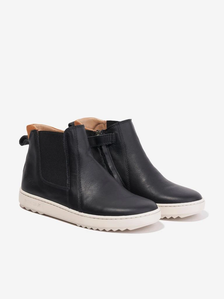Pom D'Api Pom D'Api Boys Leather Wouf New Jod Boots in Black 2