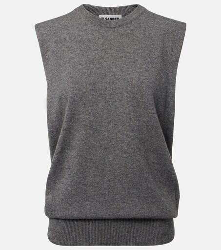 Extreme Cashmere N°243 Spencer cashmere-blend sweater vest - T