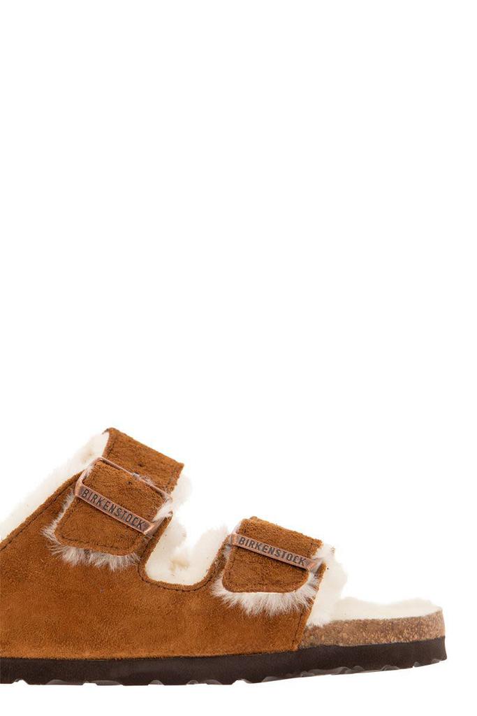 Birkenstock Birkenstock Arizona - Suede Lamb Fur Slipper