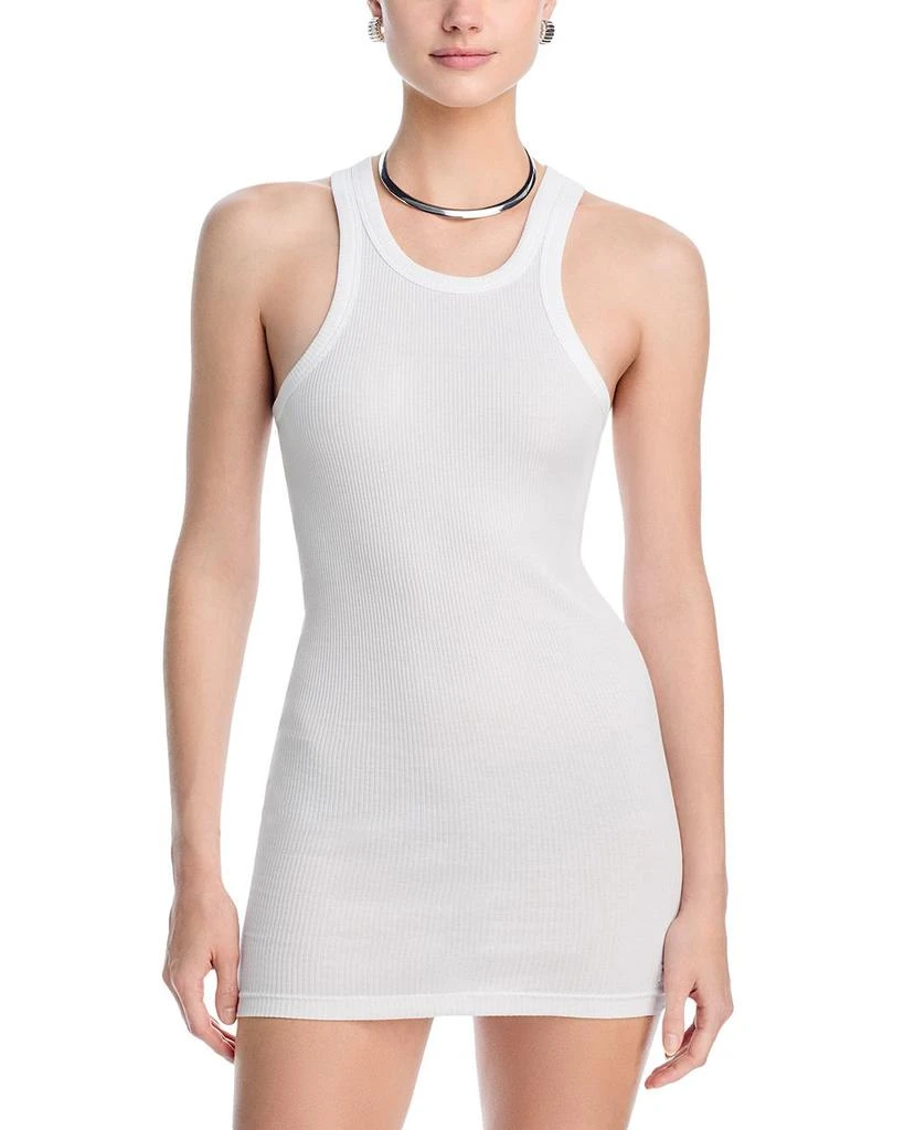 Alexander Wang Ribbed Knit Racerback Tank Dress 1