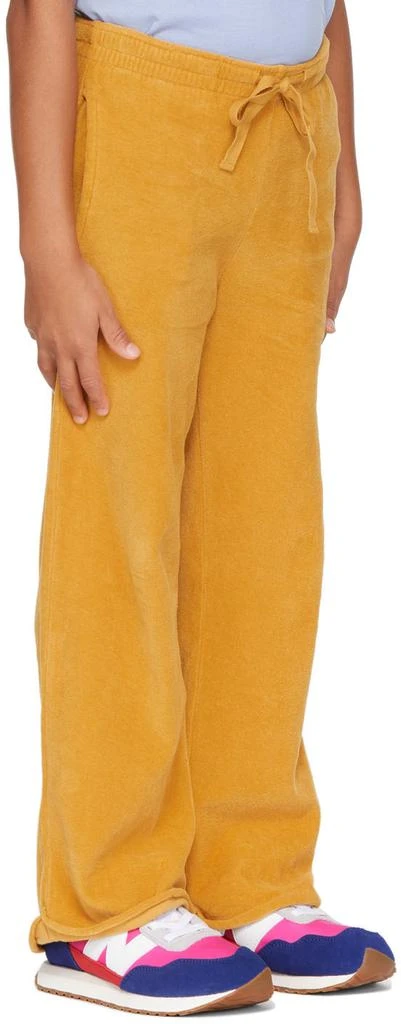 Longlivethequeen Kids Yellow Straight Lounge Pants 2