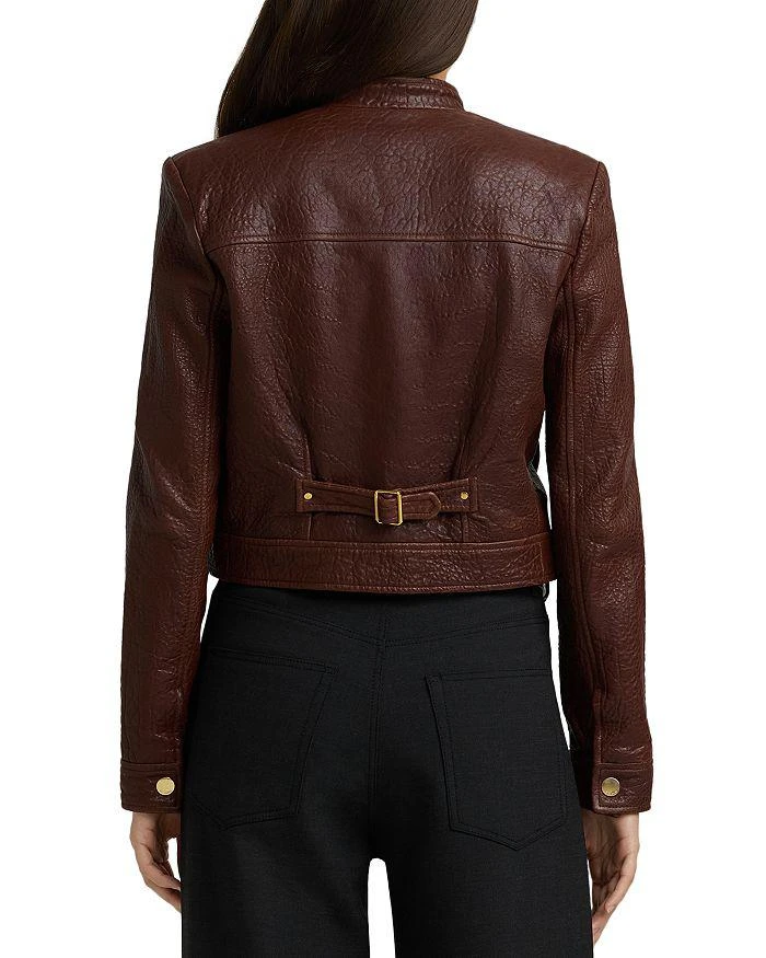St. John Vintage Edge Nappa Leather Jacket 3