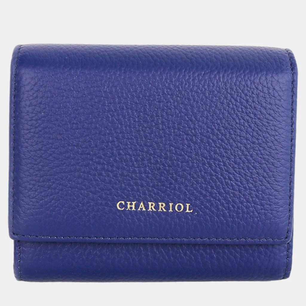 Charriol Charriol Navy blue Leather  Wallet 1