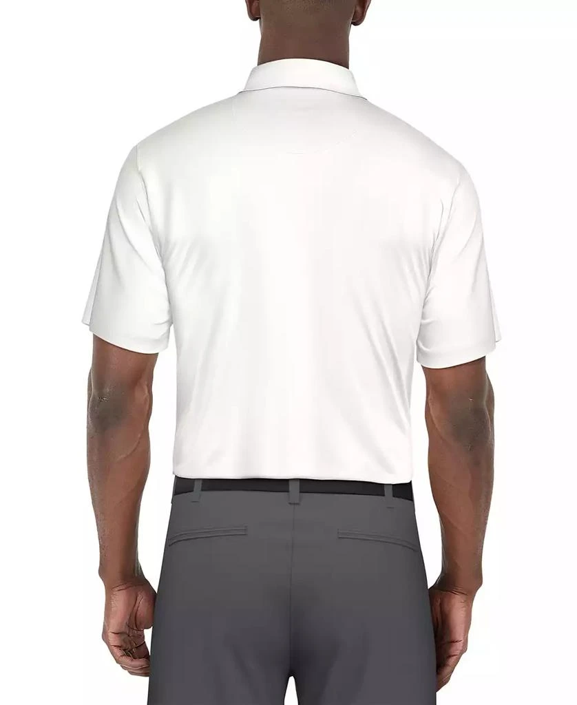 PGA TOUR Men's Gradient Stripe Printed Golf Polo Shirt 2