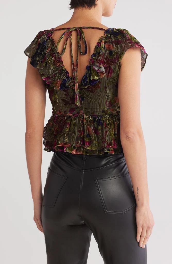 Parker The Cara Ruffle Peplum Top 2