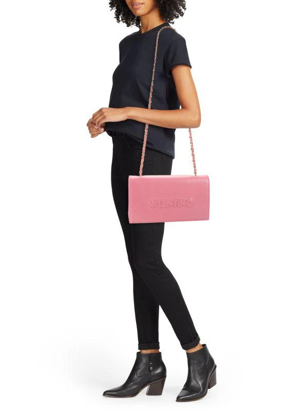 Mario Valentino Lena Logo Leather Crossbody Bag 2