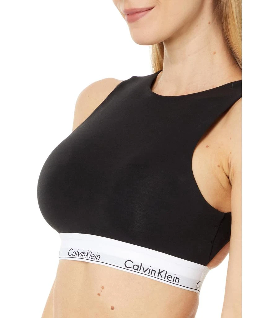 Calvin Klein Underwear Modern Cotton High-Neck Unlined Bralette 3