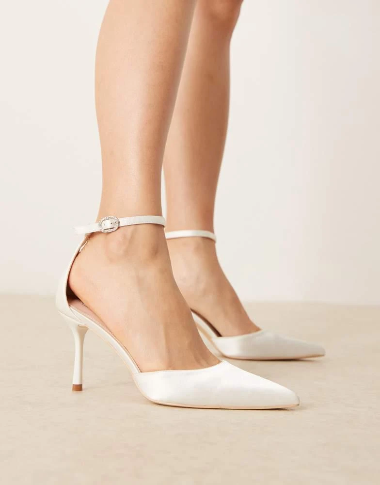 Be Mine Be Mine Bridal Vennie kitten heeled shoes in ivory 1