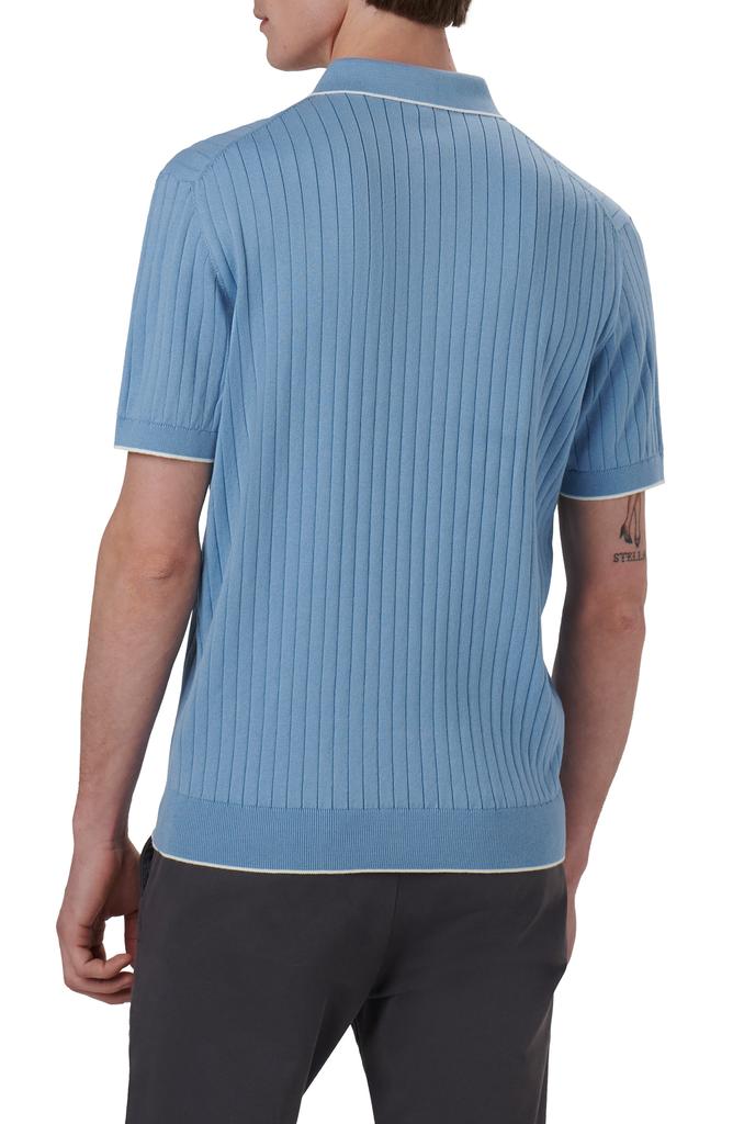 Bugatchi Ribbed Polo Sweater