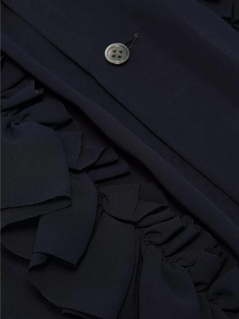 Comme des Garcons Sheer Ruffle Blouse 7