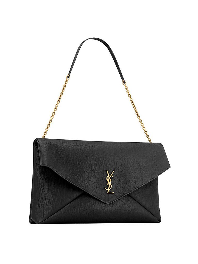 Yves Saint Laurent Cassandre XXL Envelope Pouch on Chain in