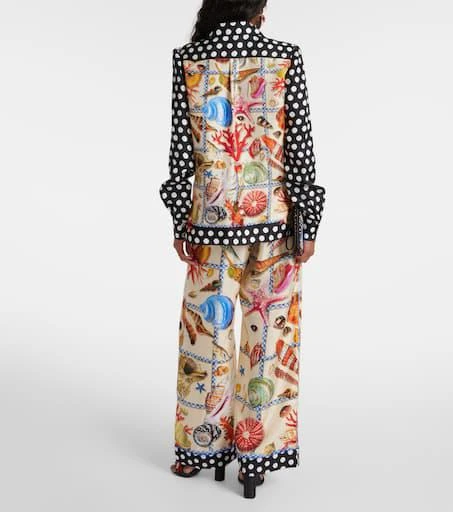 Dolce 
Gabbana Capri printed silk shirt 3