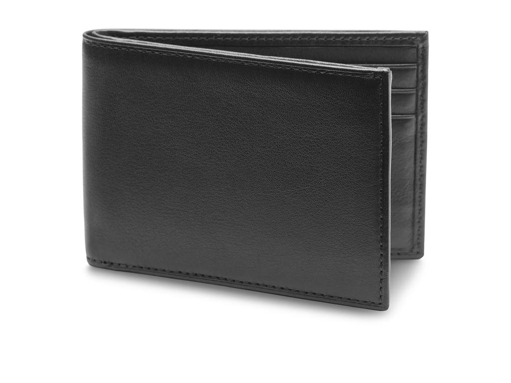 Bosca Nappa Vitello Small Bi-Fold Wallet