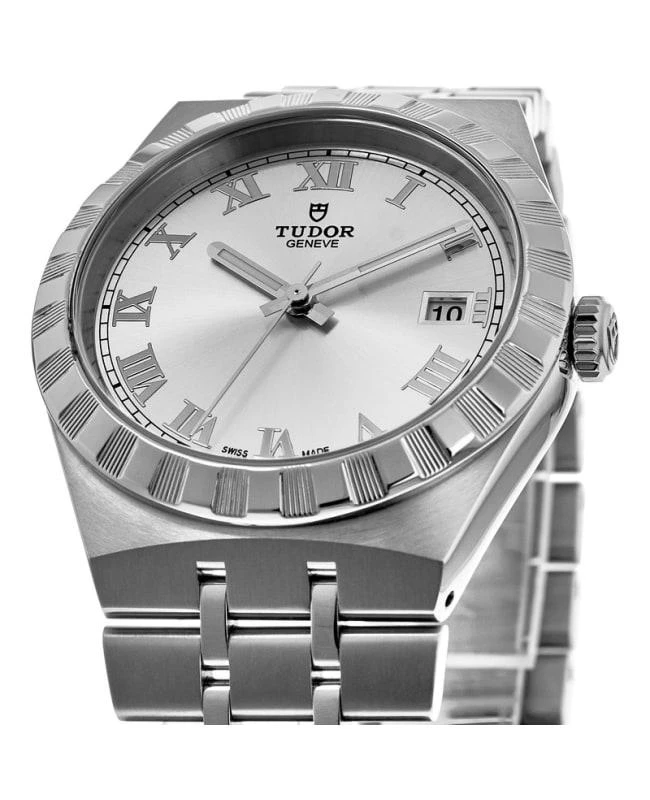 Tudor Tudor Royal Silver Dial Stainless Steel Unisex Watch M28500-0001 2