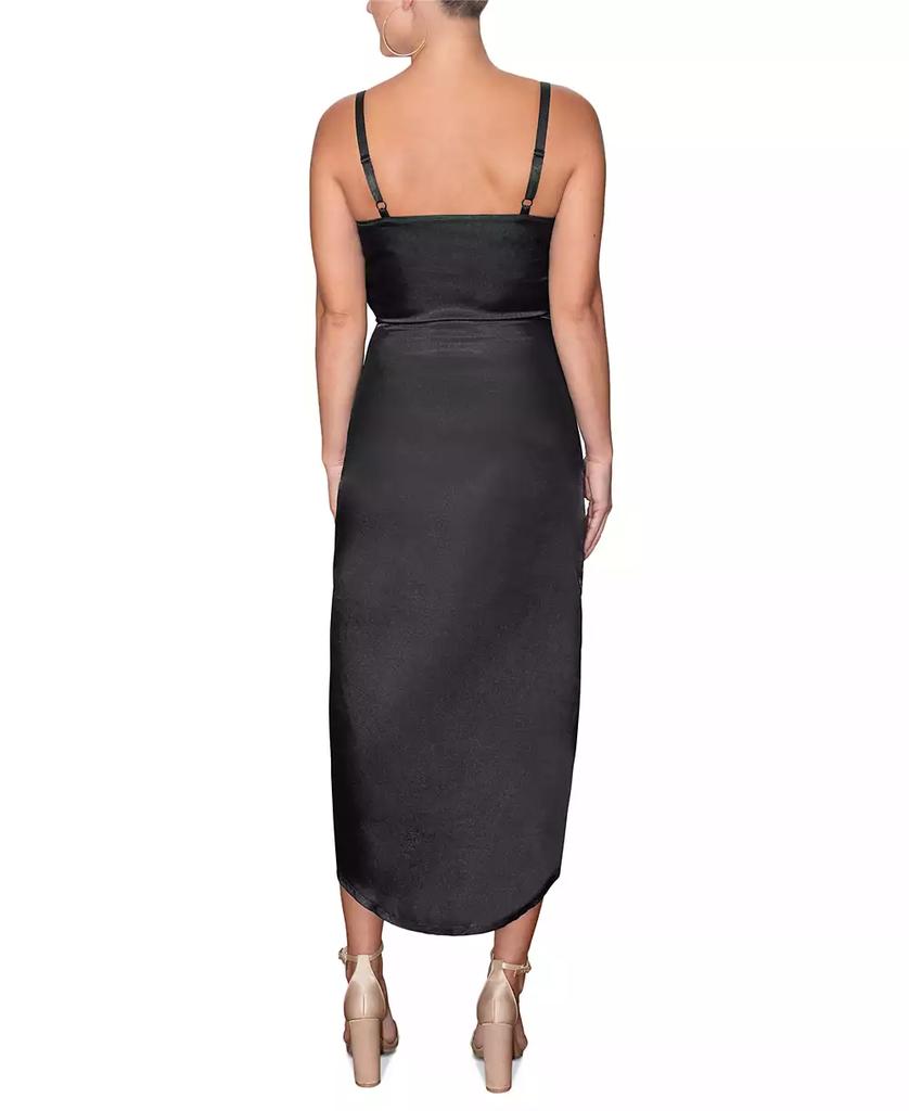 RACHEL Rachel Roy Women's Bree Satin Midi Dress