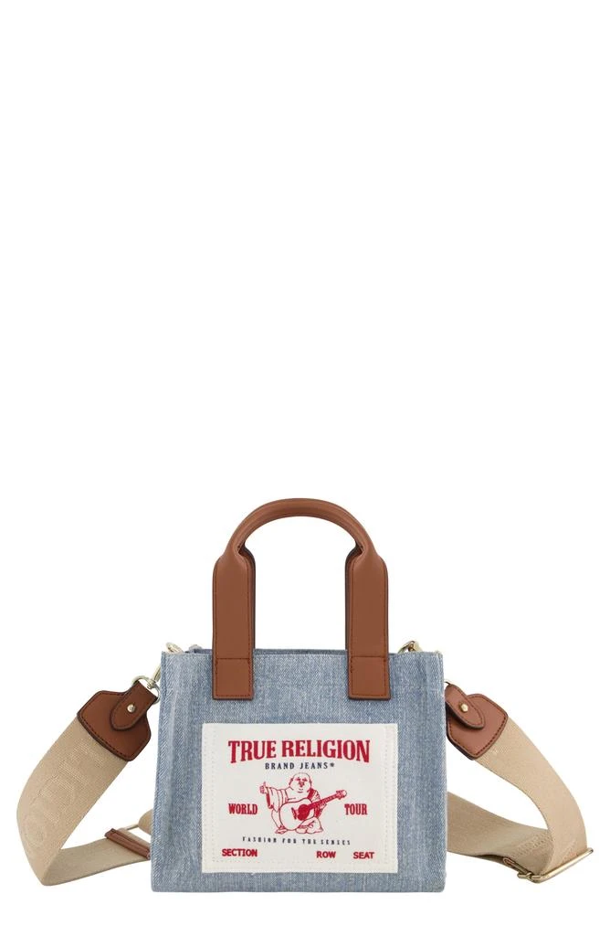 True Religion Canvas Mini Tote Bag 1