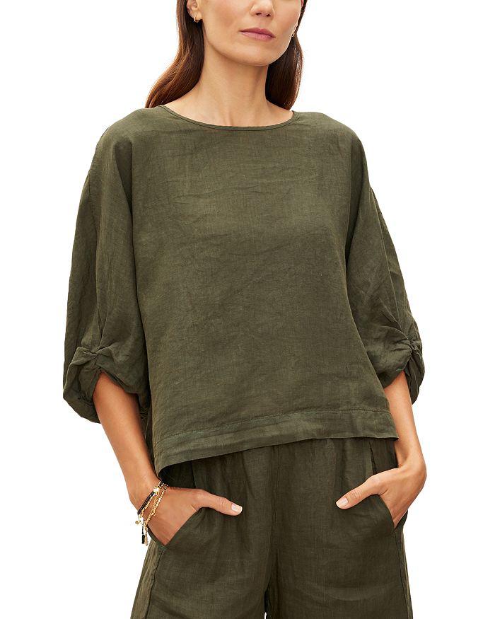 Velvet by Graham & Spencer Cass Knot Sleeve Top