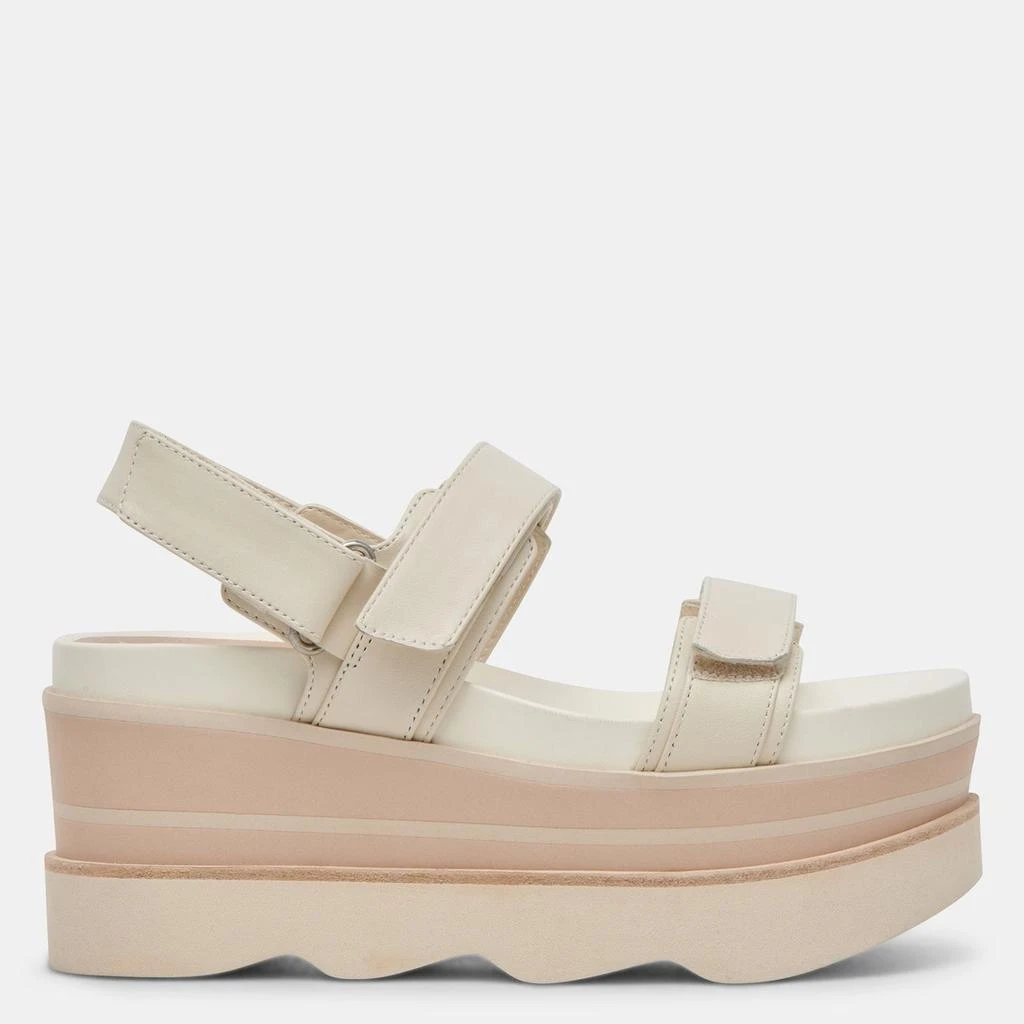 Dolce Vita Izak Sandals French Vanilla Leather 7