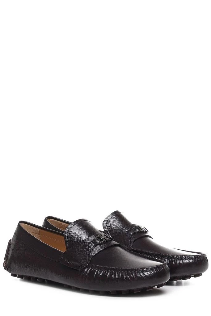 Salvatore Ferragamo Ferragamo Gancini-Buckle Slip-On Loafers 3